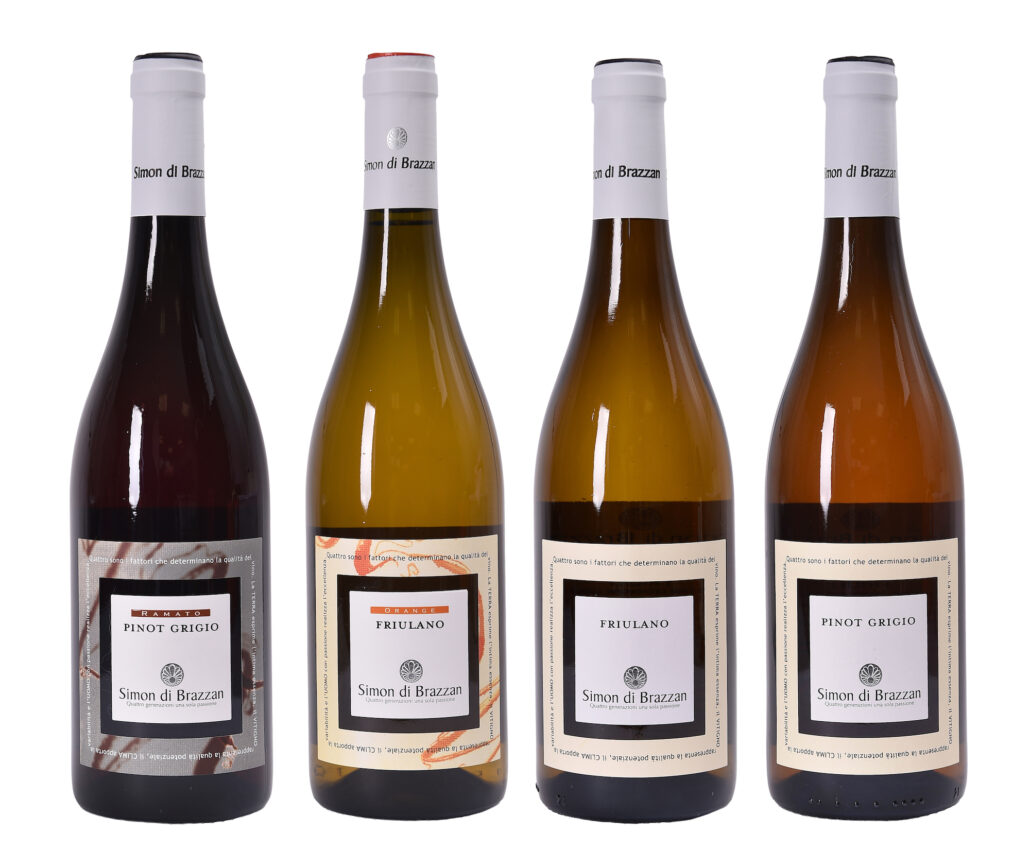 nuove etichette vini simon di brazzan