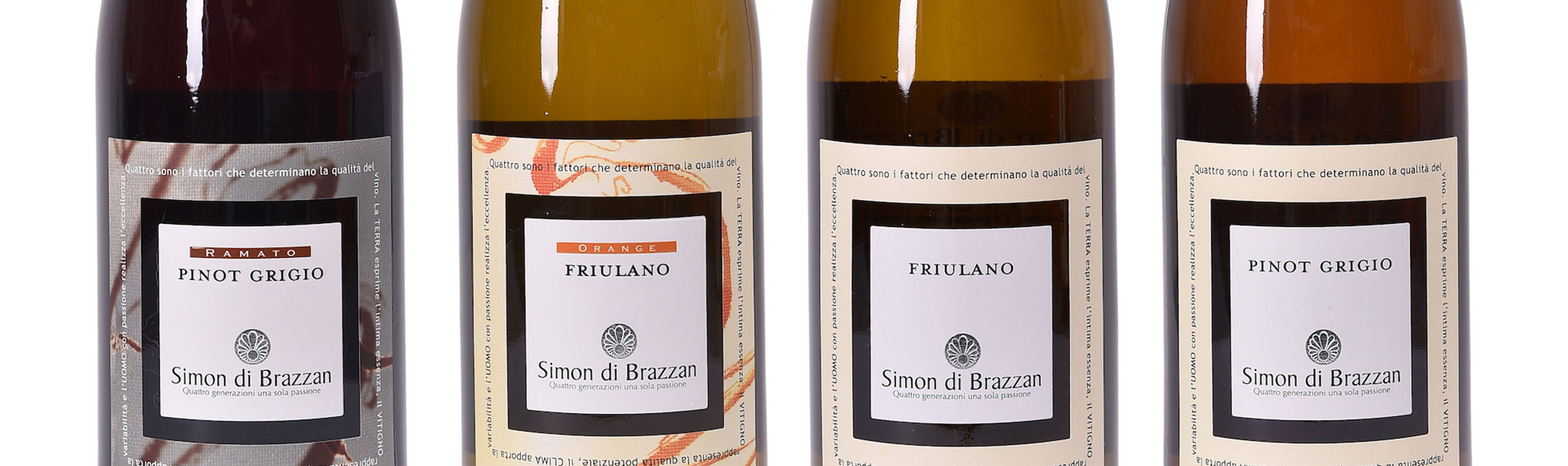 nuove etichette vini simon di brazzan